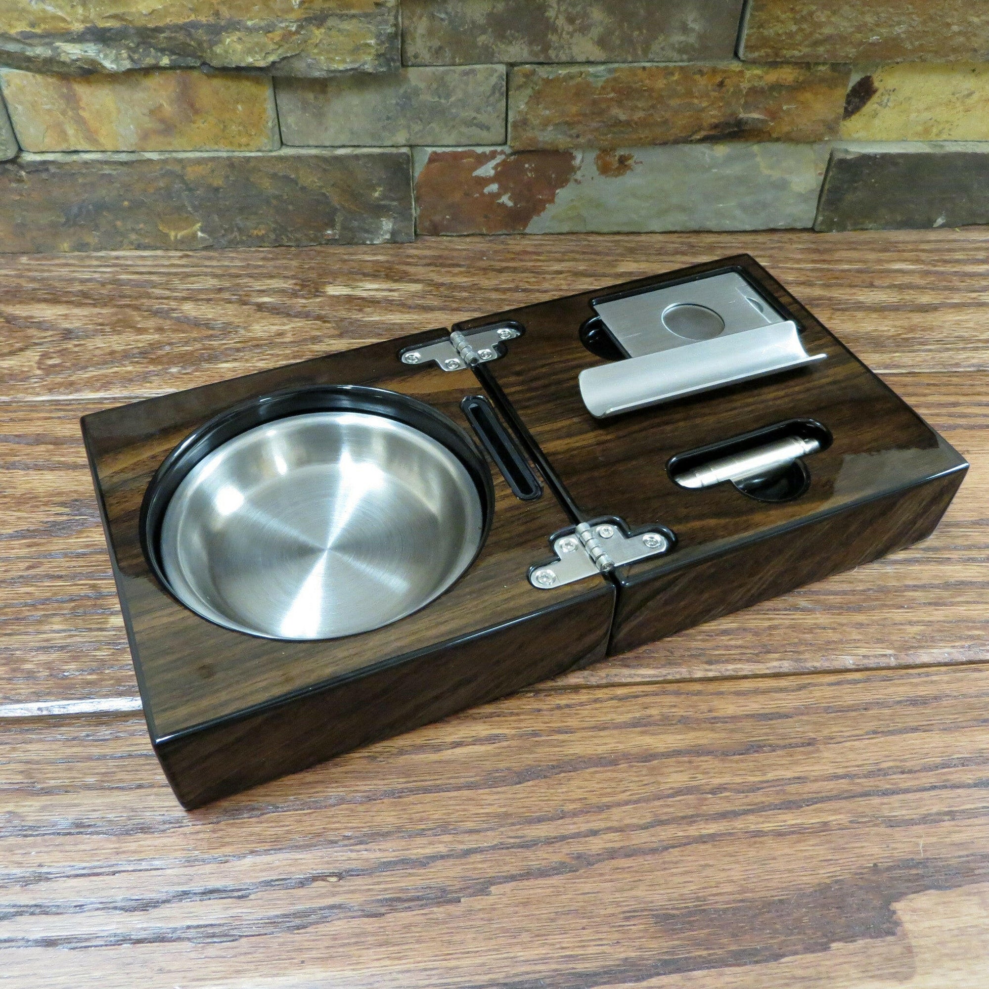 Personalized Cigar Ash Tray.