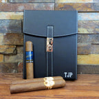 Personalized Black Cigar Humidor.