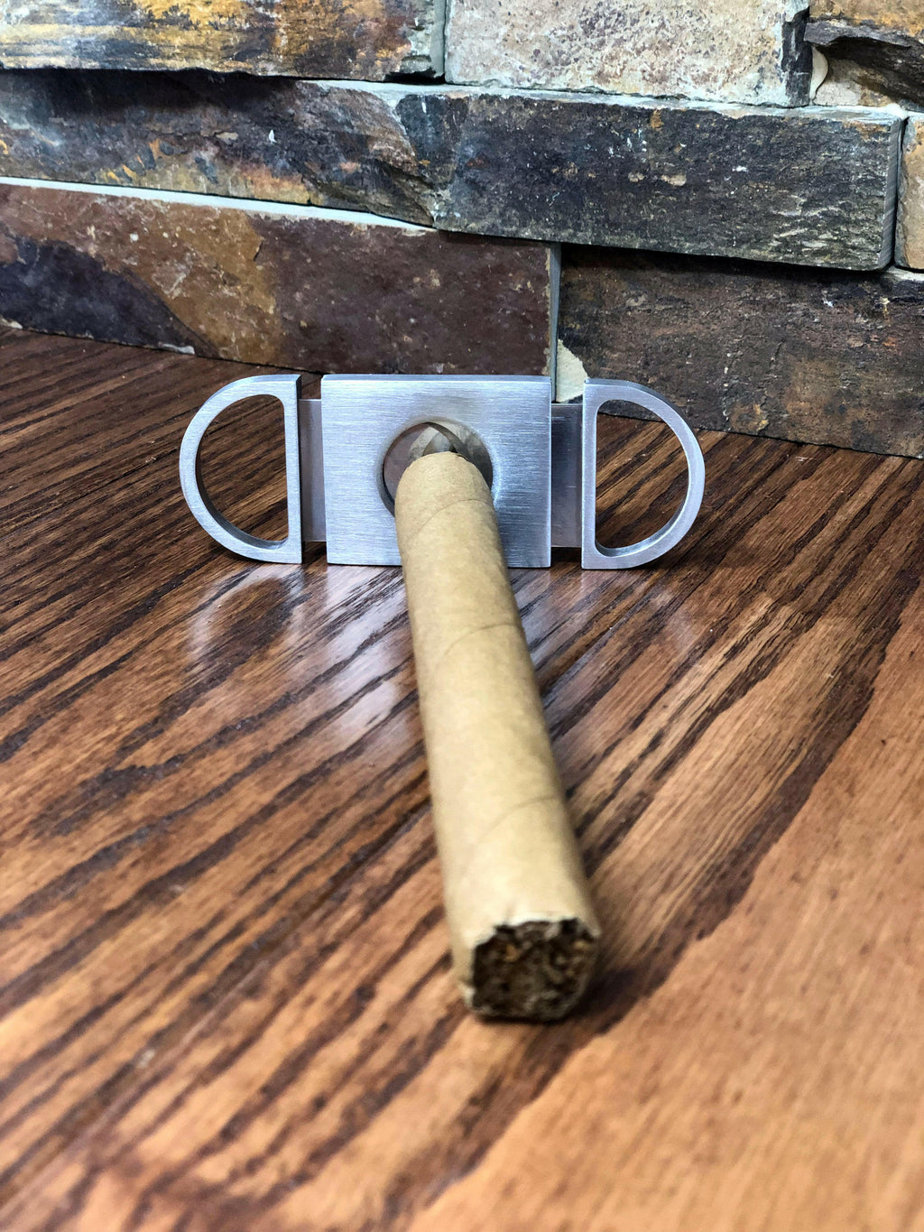 Cigar Lighter with Cigar Cutter Set