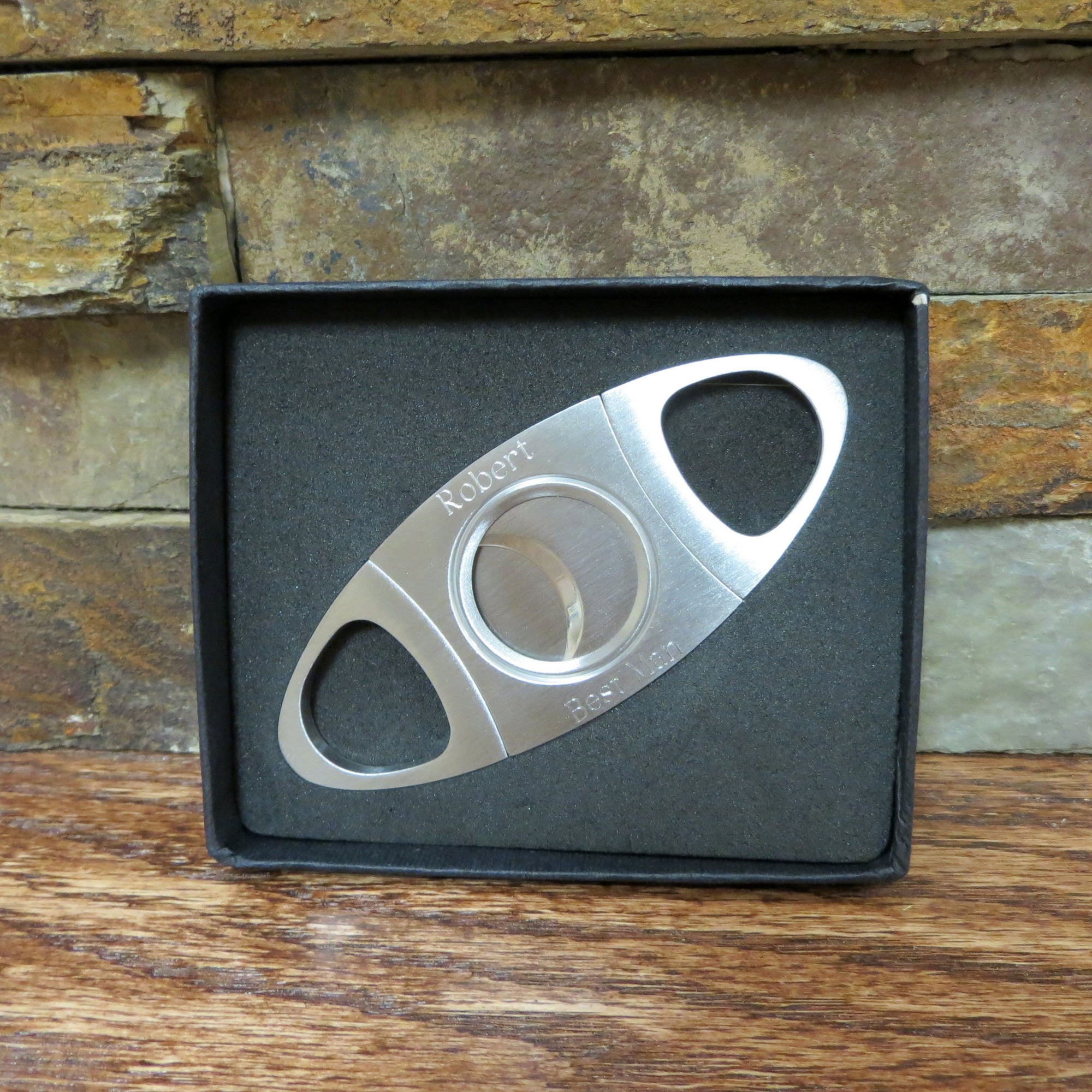 Personalized Guillotine Cutter.
