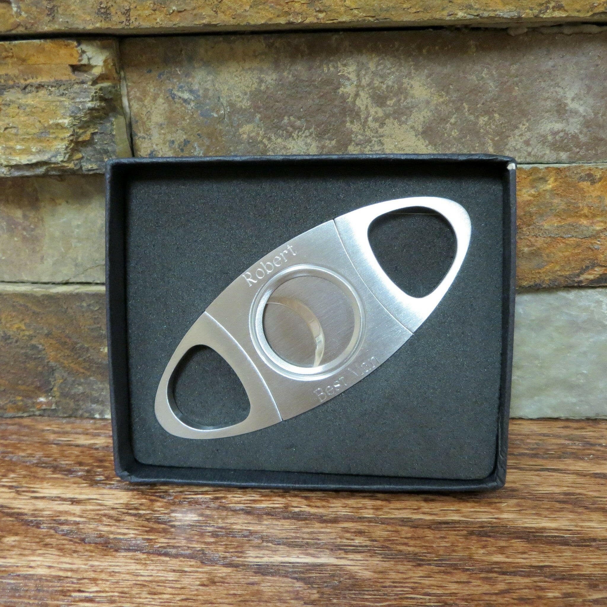 Personalized Guillotine Cutter.