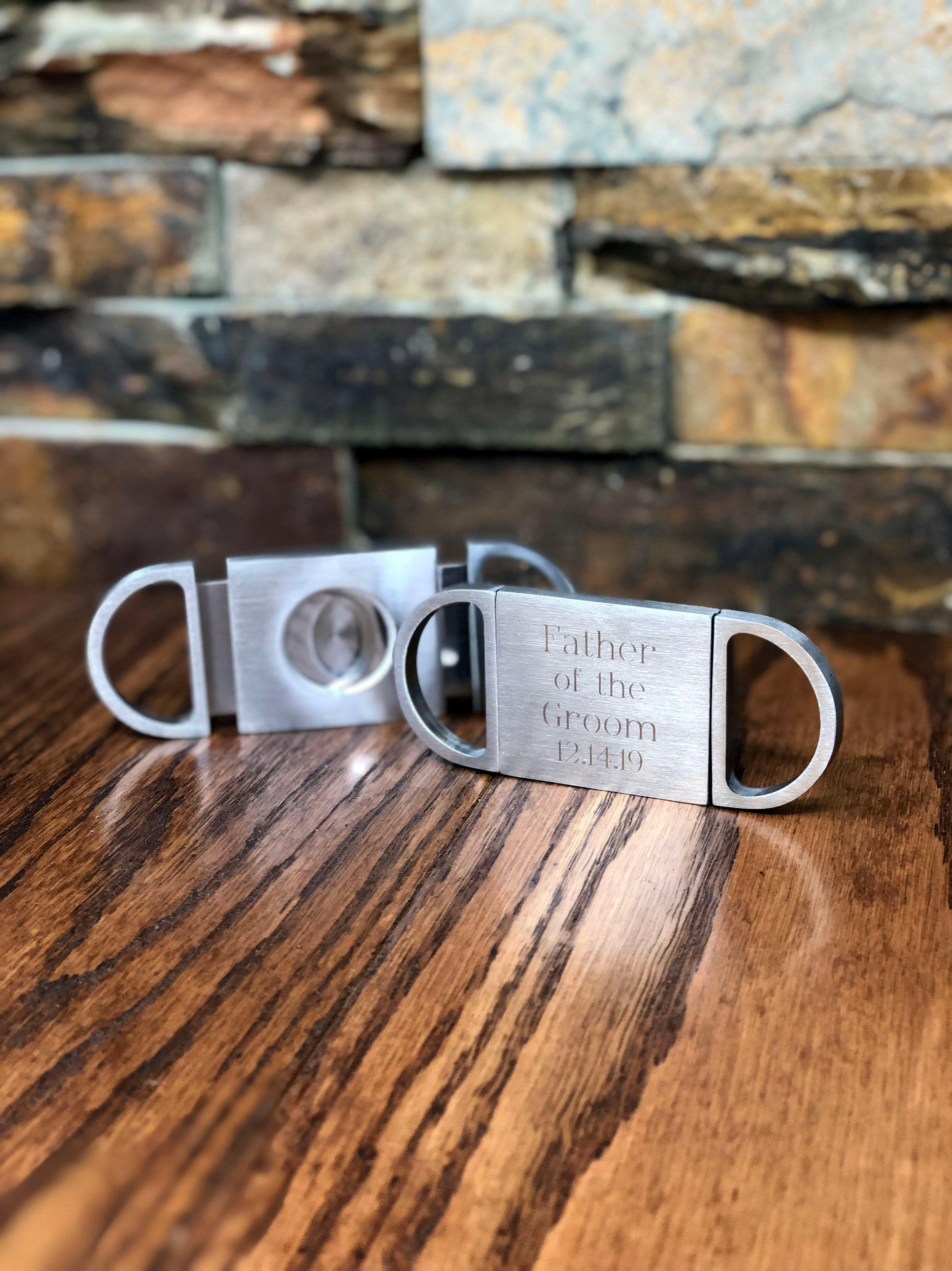 Personalized Cigar Cutter.