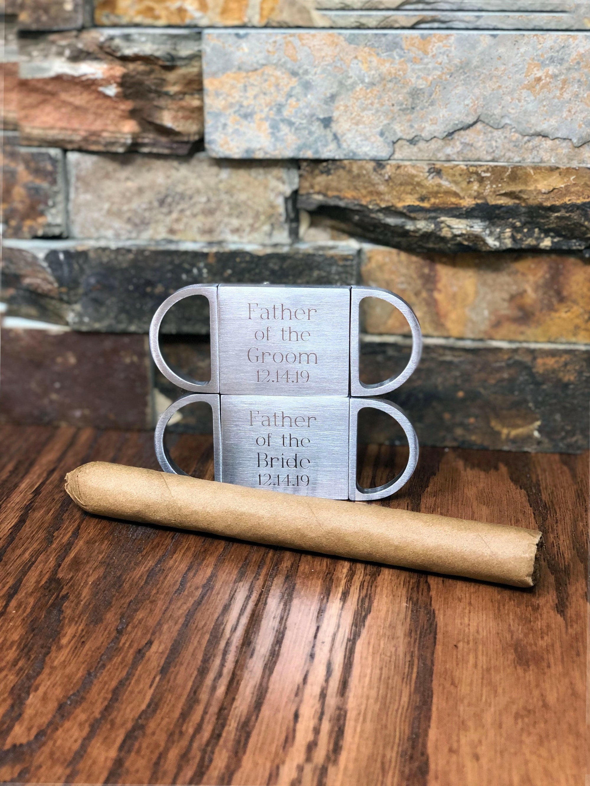 Personalized Cigar Cutter.