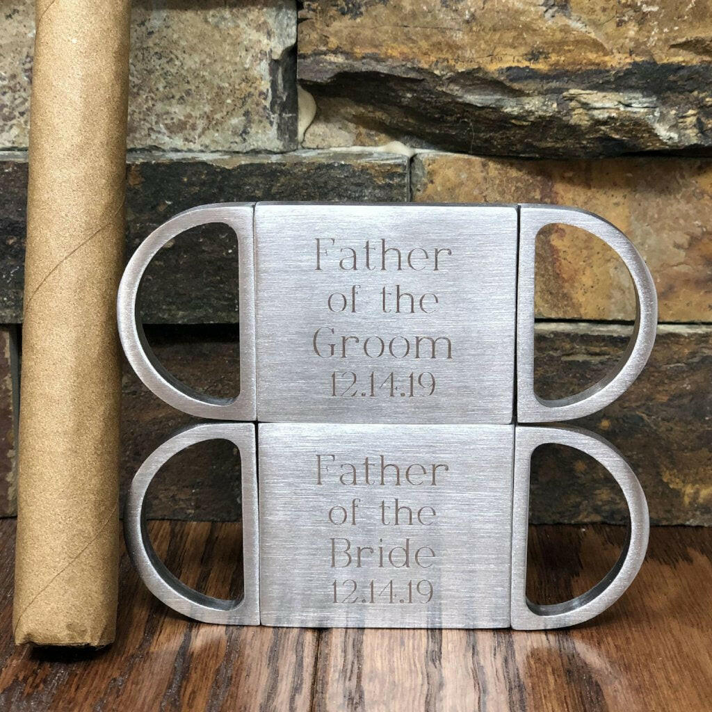 Personalized Cigar Cutter.