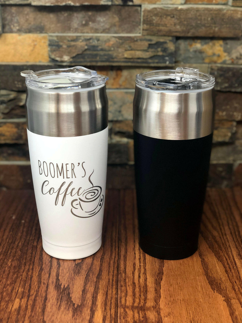 Stainless Steel Insulated Coffee Travel Mug.