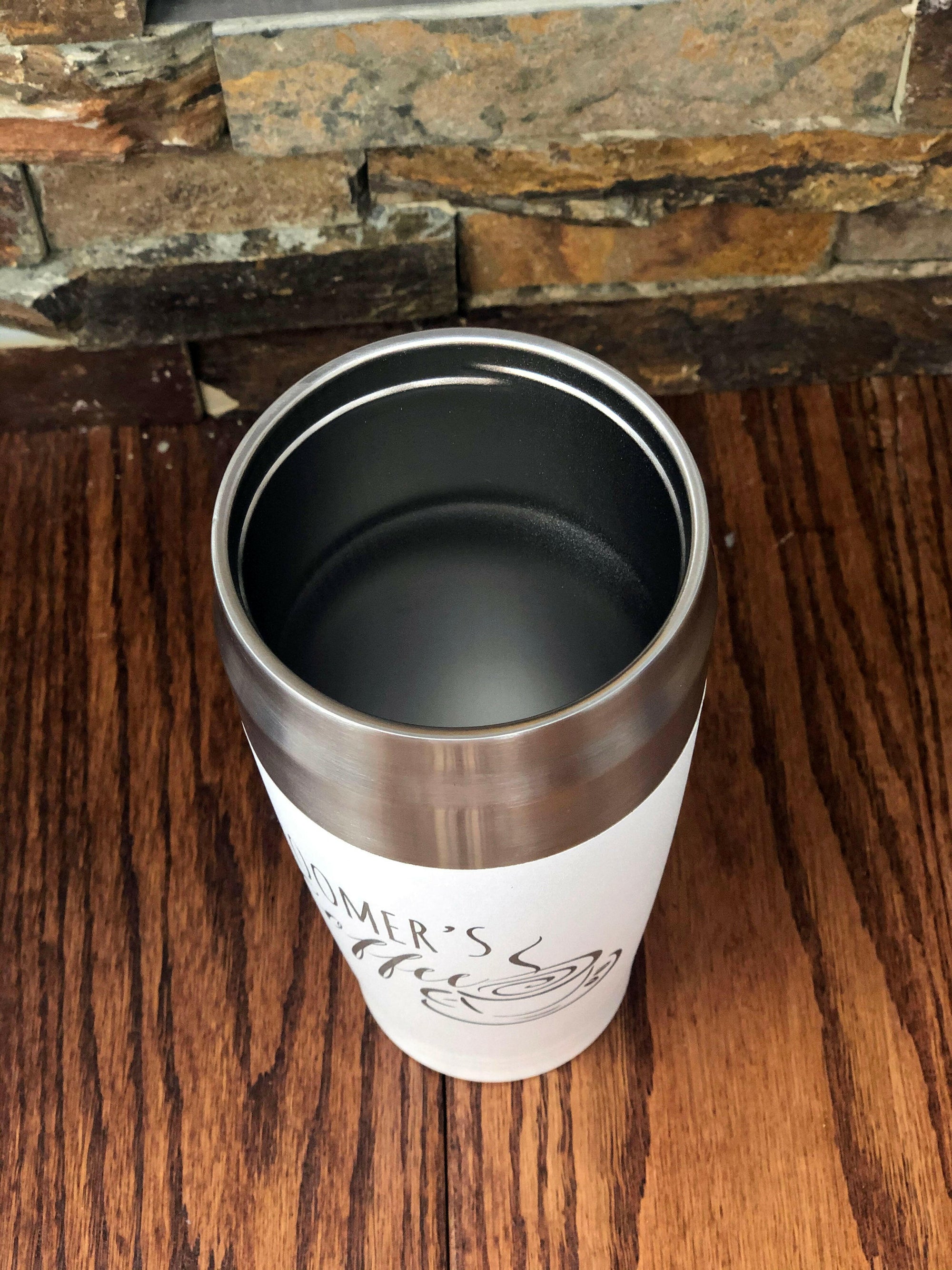 Stainless Steel Insulated Coffee Travel Mug.