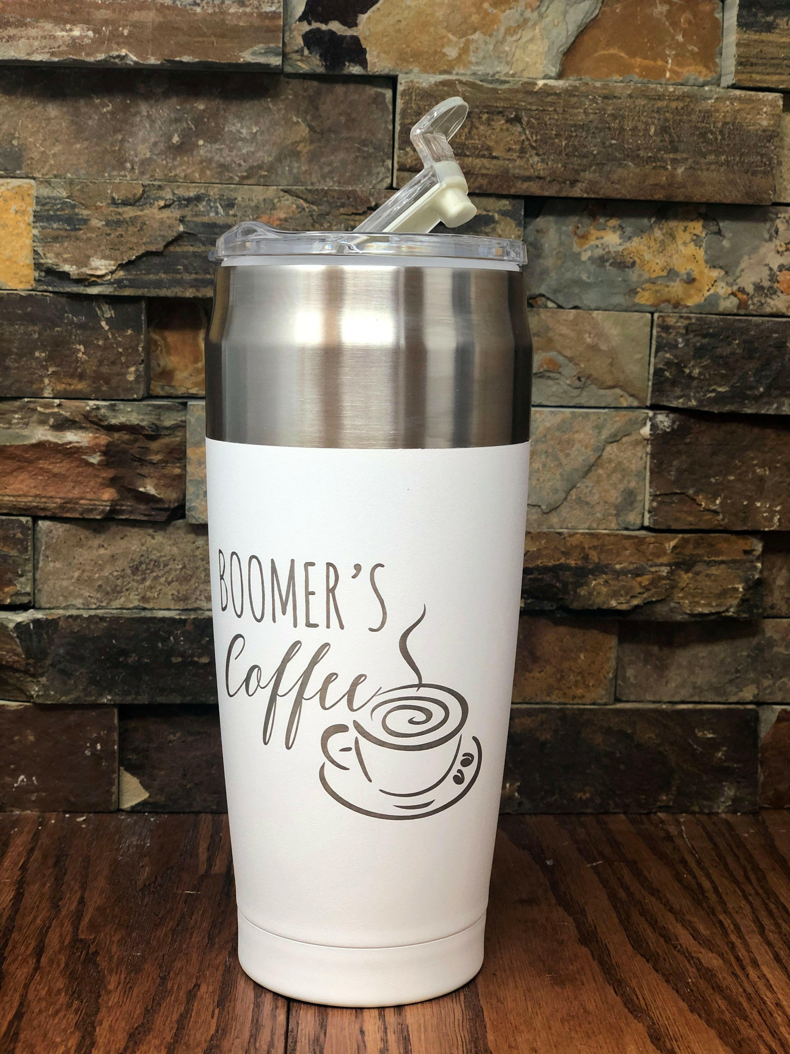 Stainless Steel Insulated Coffee Travel Mug.
