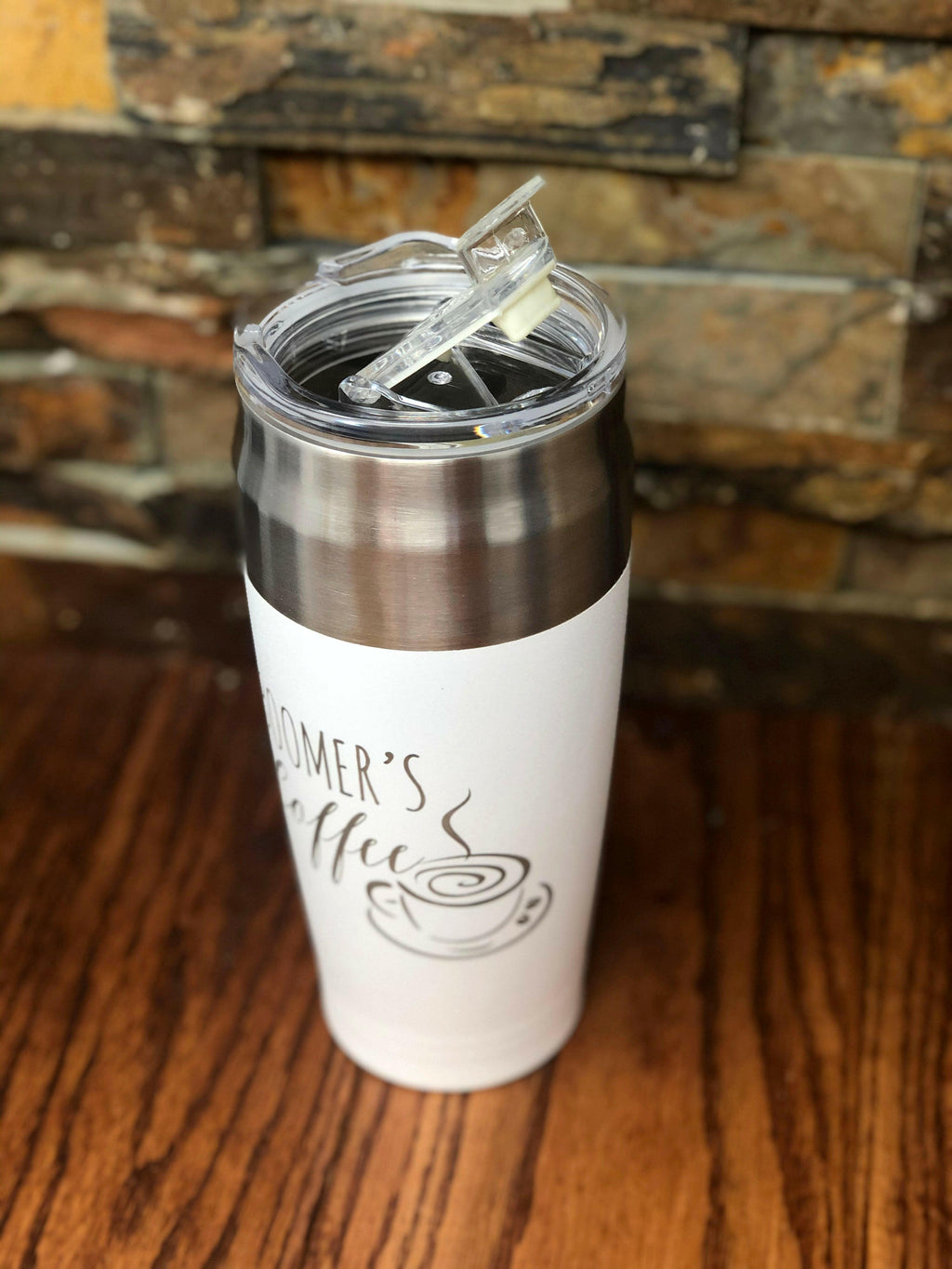 Stainless Steel Insulated Coffee Travel Mug.