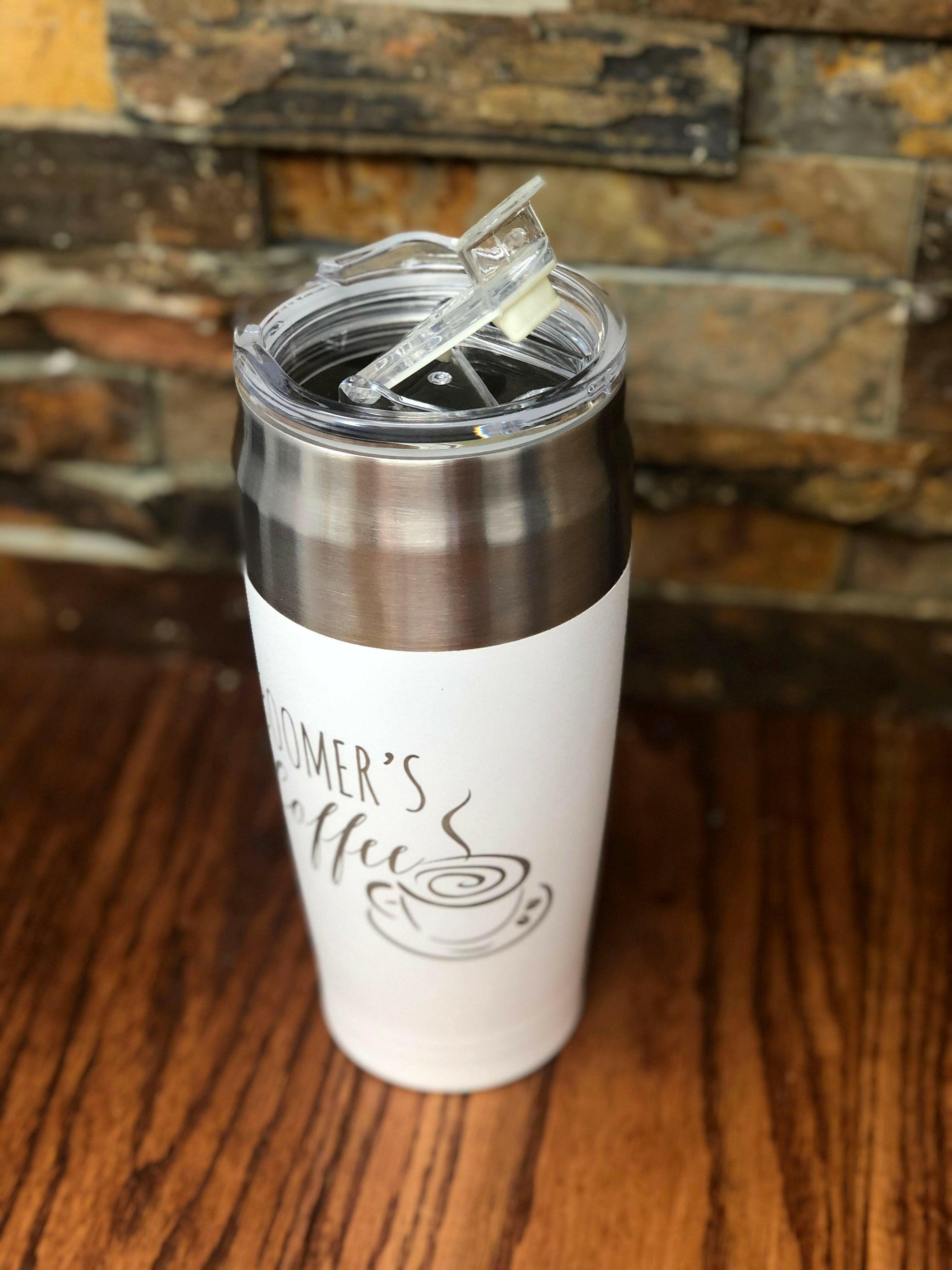 Stainless Steel Insulated Coffee Travel Mug.