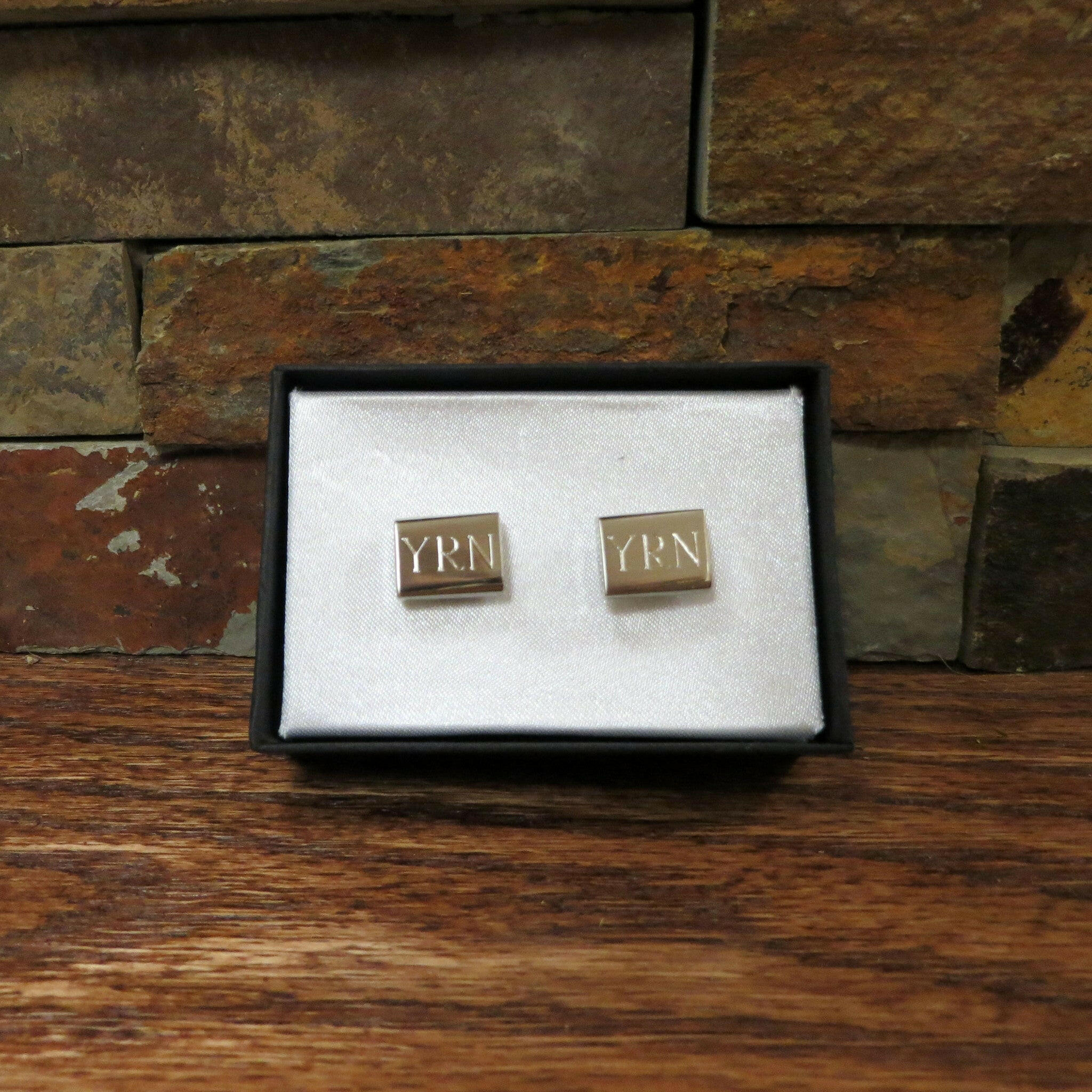 Personalized Cuff Links.