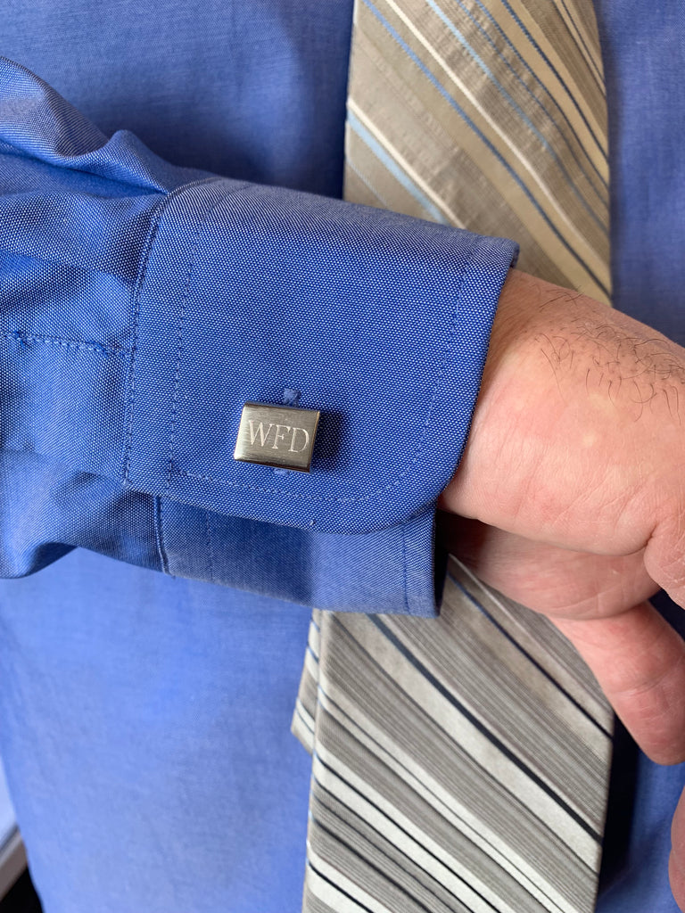 Personalized Tie Clip w/ Cuff Links