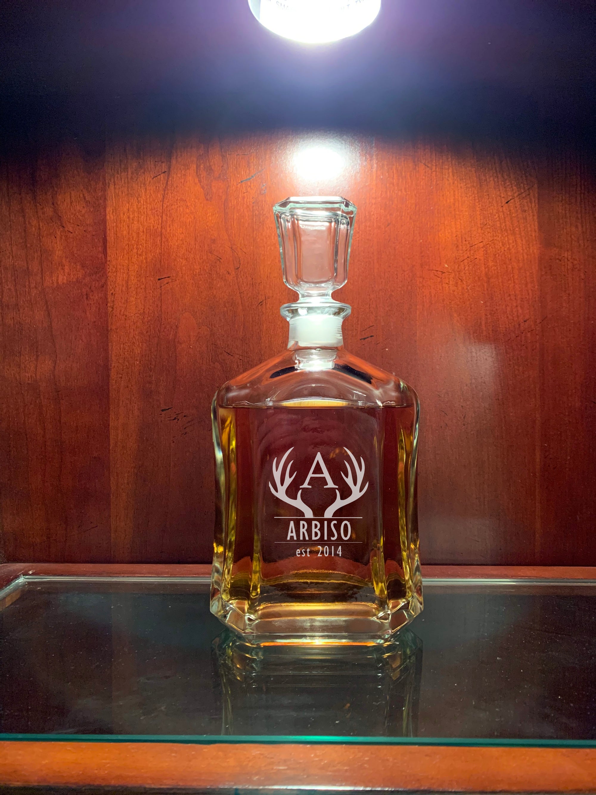 Personalized Whiskey Decanter