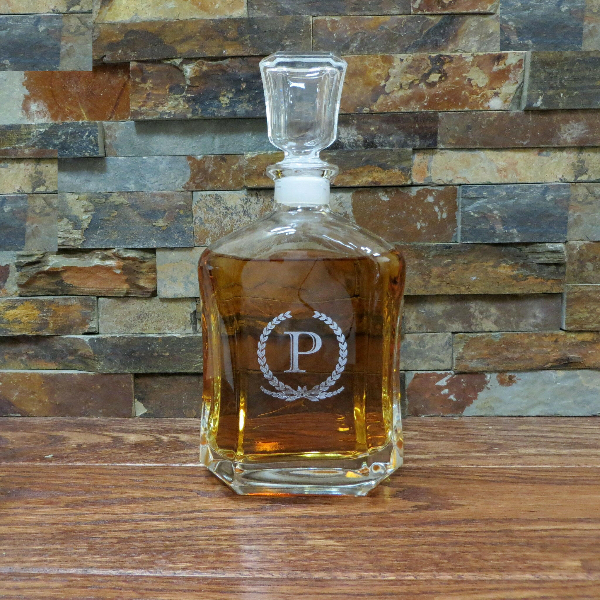 Personalized Whiskey Decanter.