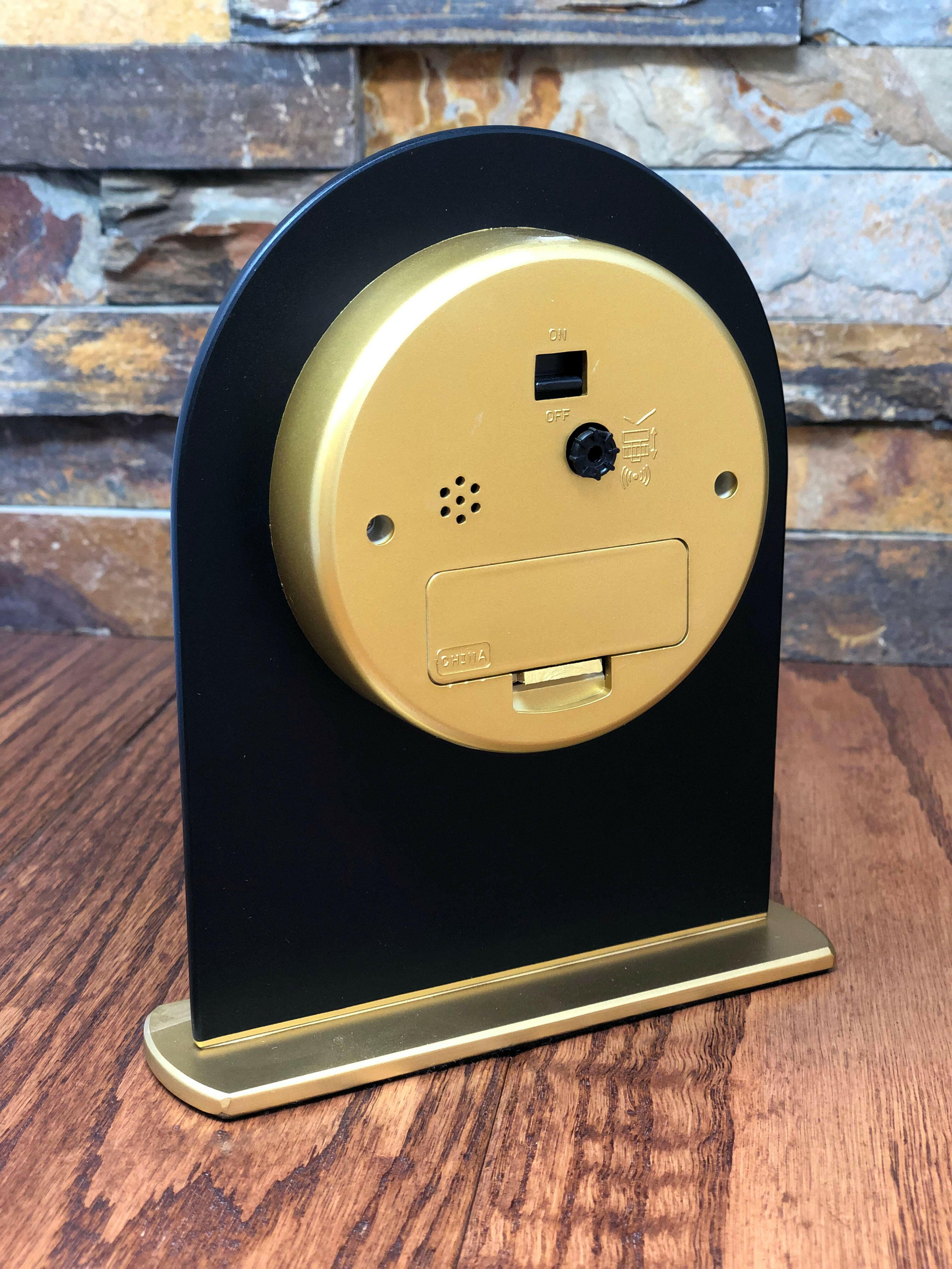 Personalized Mantle Alarm Clock.