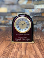 Personalized Mantle Alarm Clock.