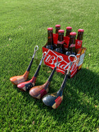 Golf Club Bottle Opener Personalized with Dog Tag.