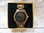 Personalized All Wood Wrist Watch.