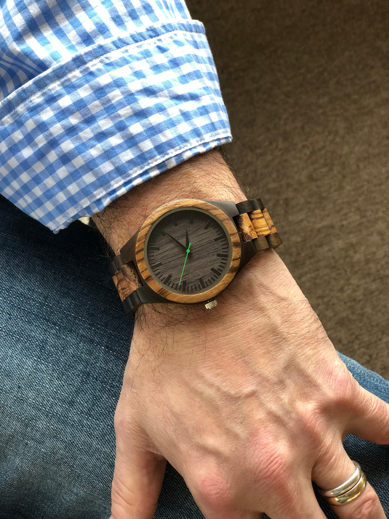 Personalized All Wood Wrist Watch