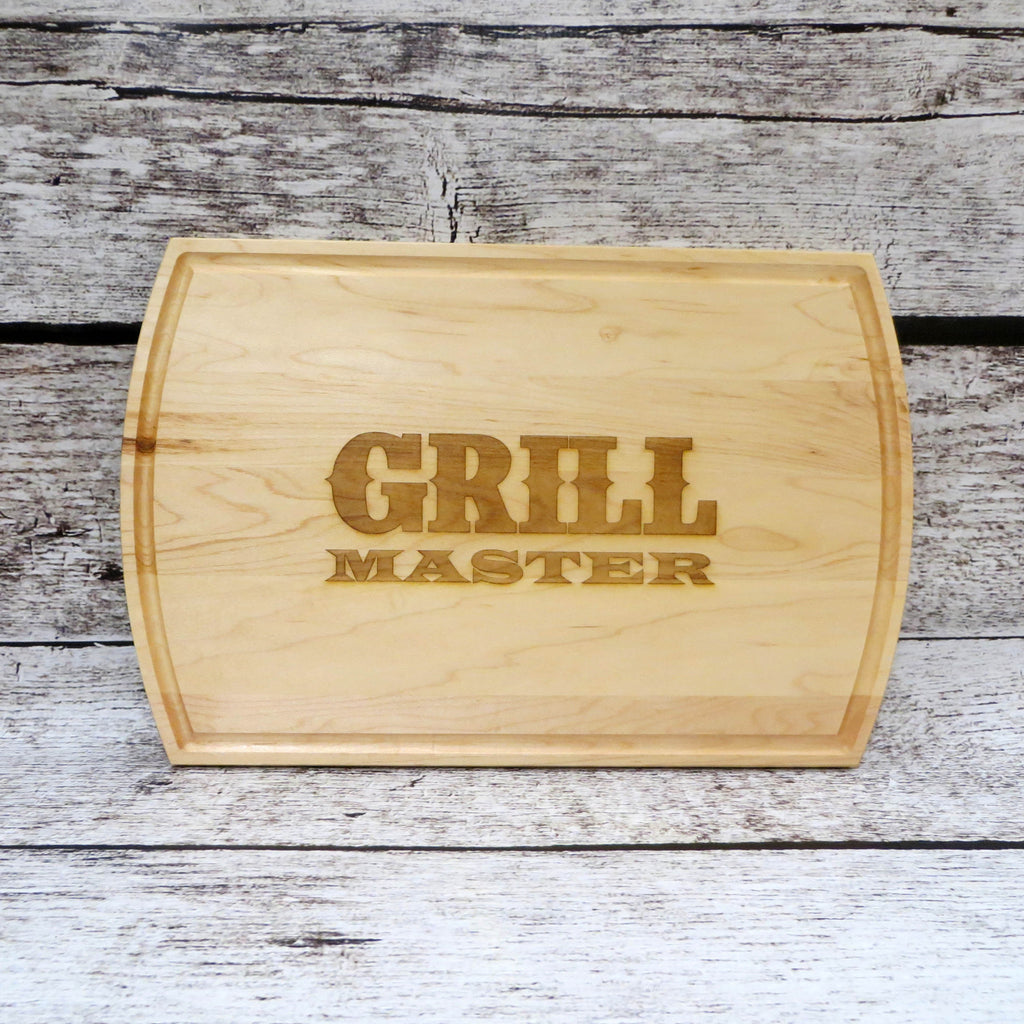 Grill Master Cutting Board Personalized
