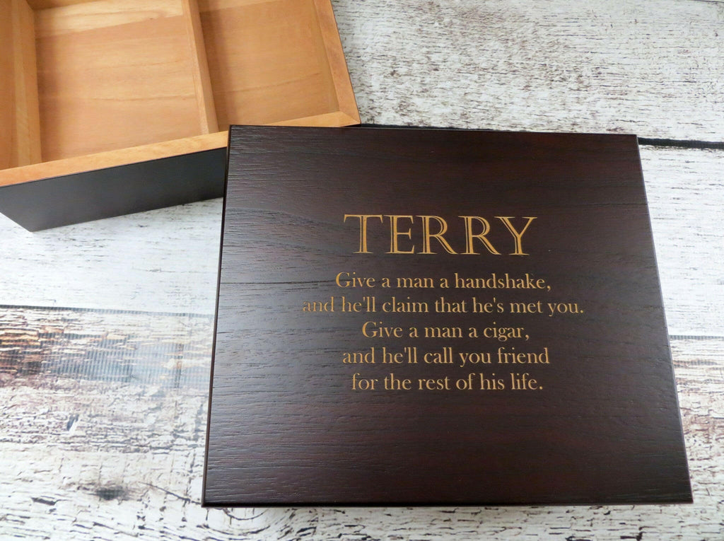 Customized Cedar Cigar Humidor