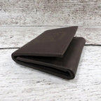 Leather Tri Fold Personalized Mans Wallet