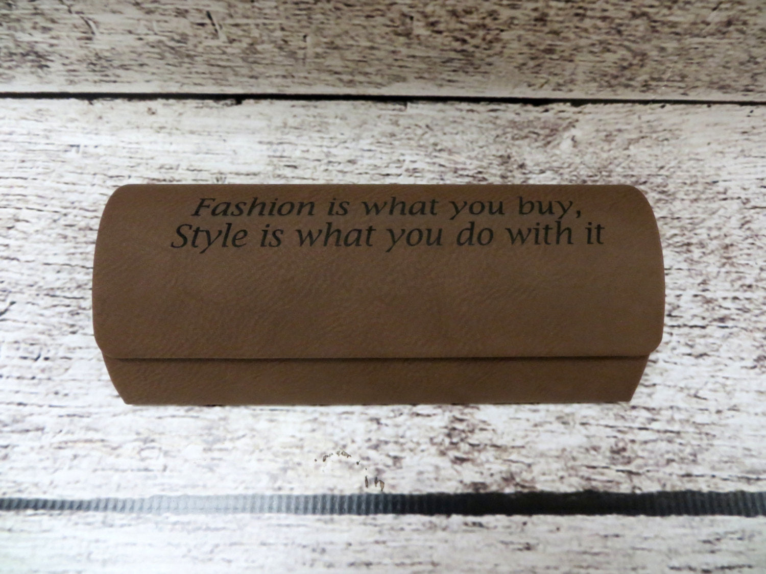 Personalized Sunglass Case.