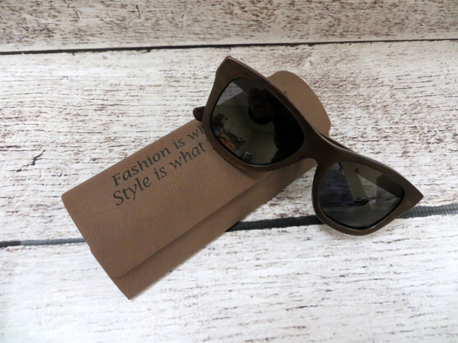 Personalized Sunglass Case.