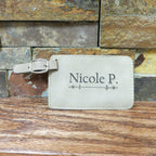 Personalized Luggage Tag.