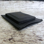 Personalized Leather Money Clip w/ Card Slots.