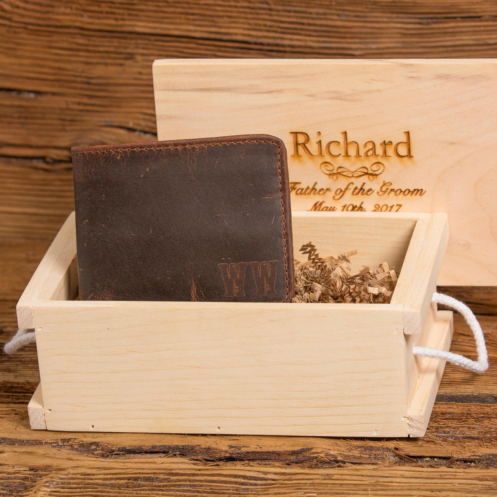 Monogrammed Wallet Personalized.