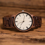 Personalized Wooden Wrist Watch