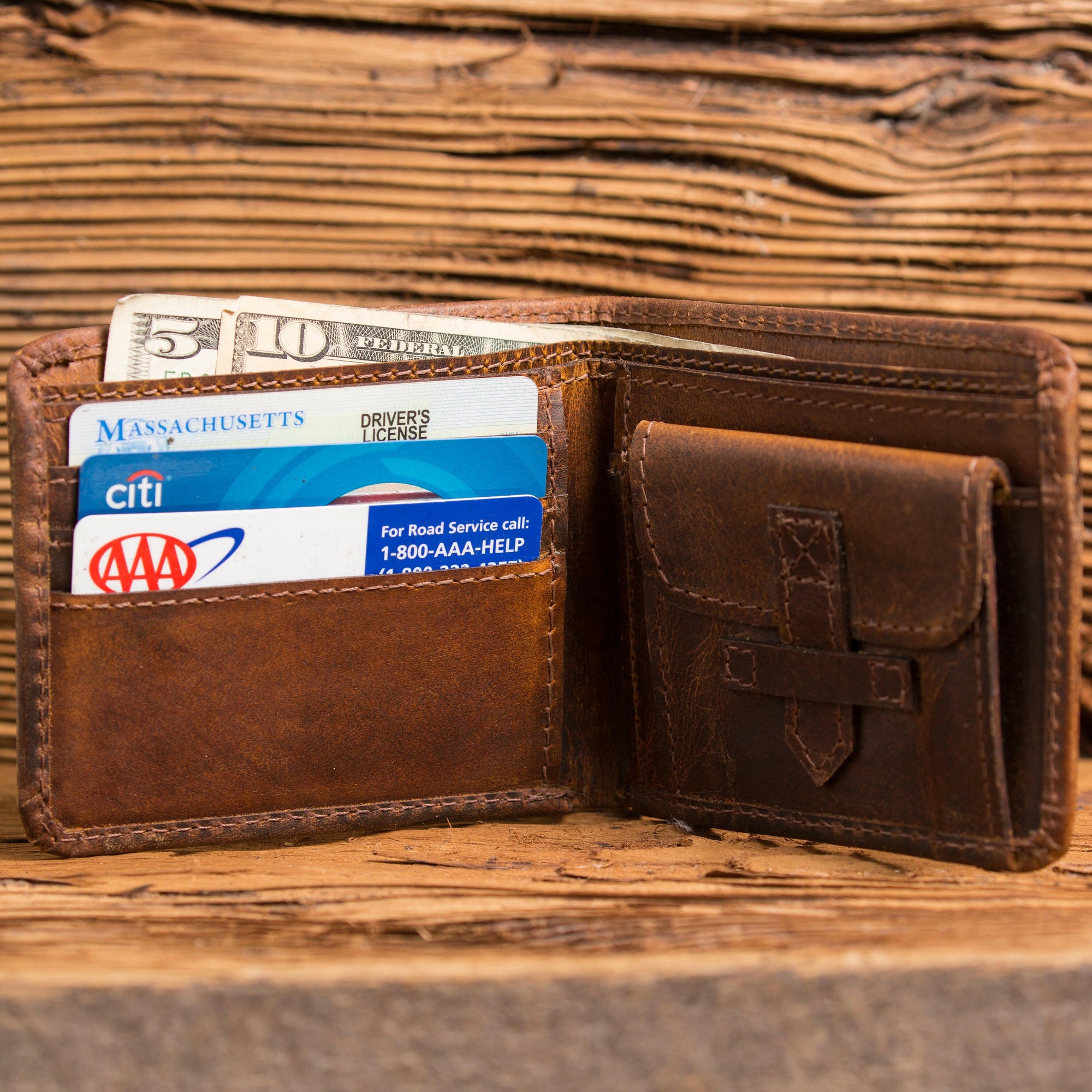 Monogrammed Wallet Personalized.