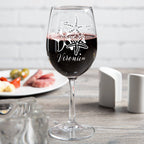Personalized Wine Glass