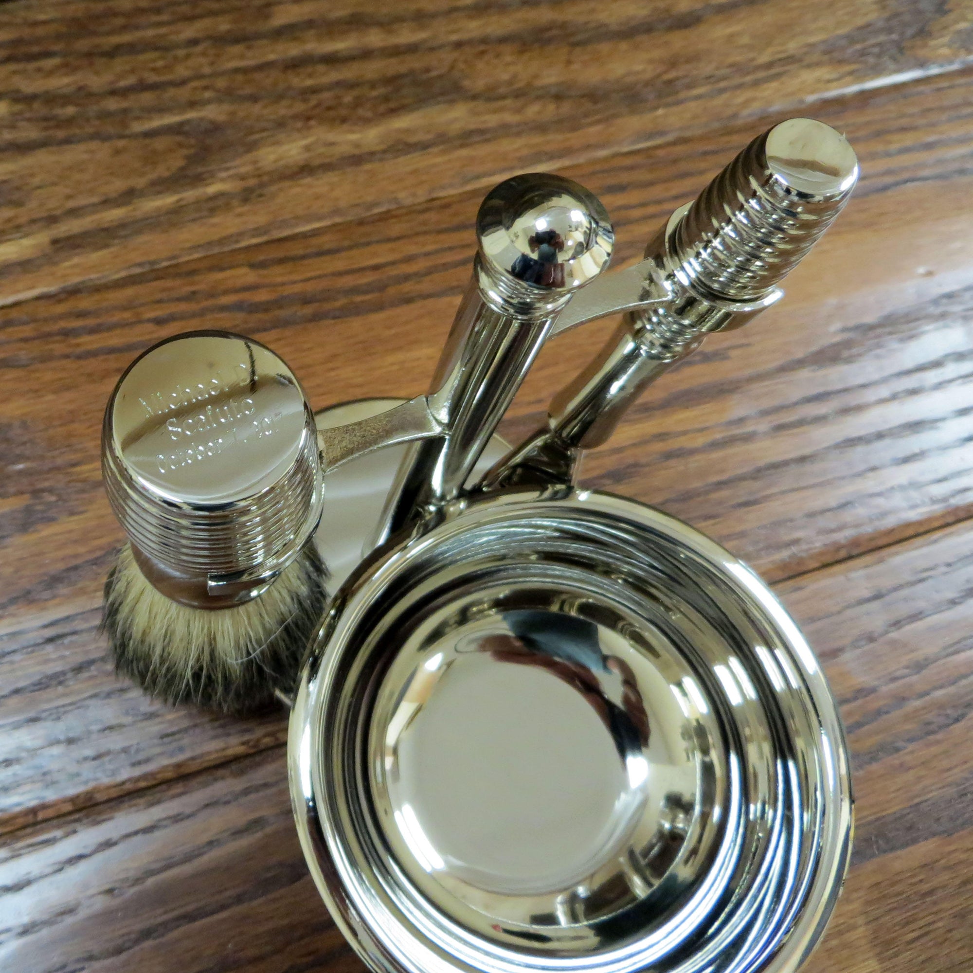 Monogrammed Shaving Set