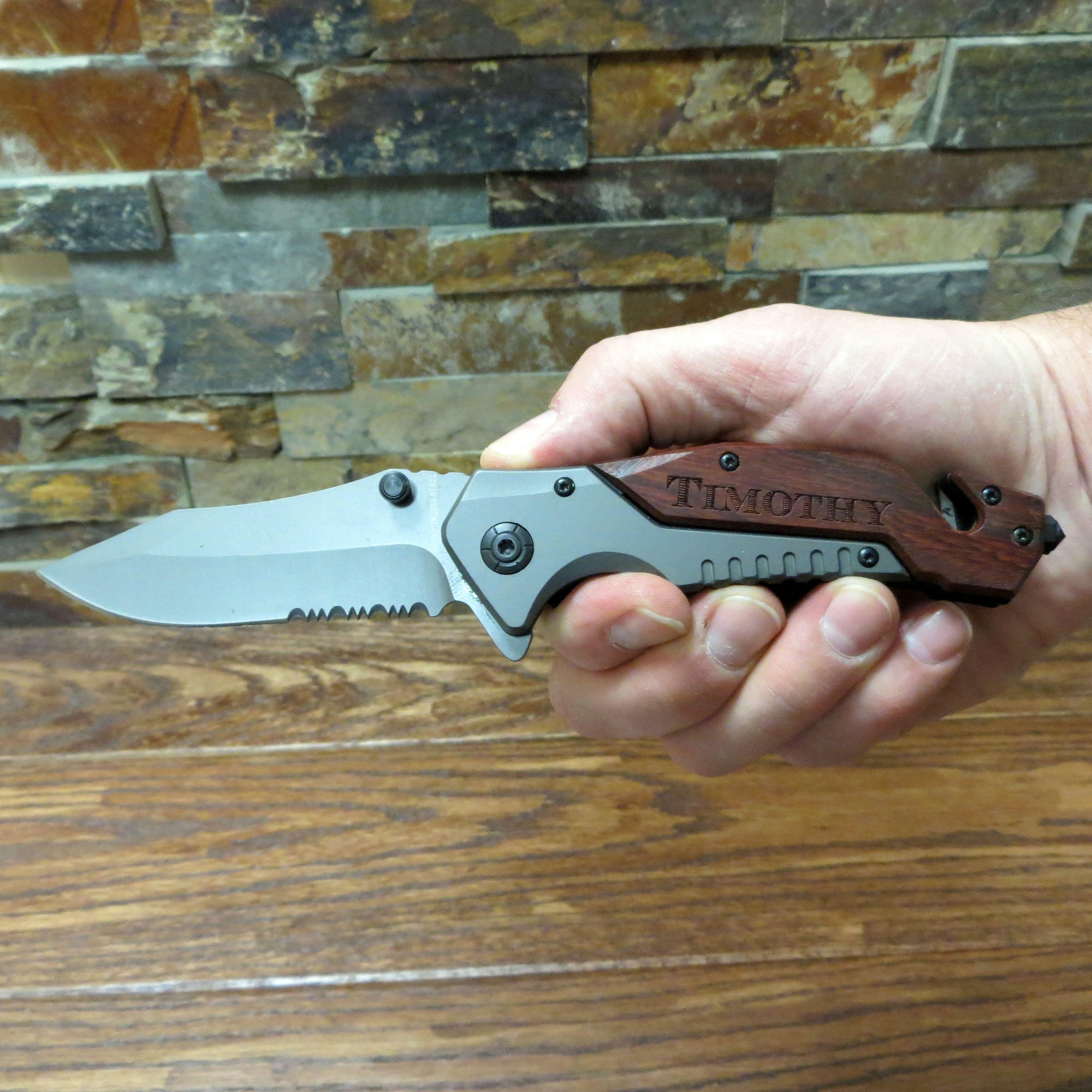 Personalized Tactical  Pocket Knife.