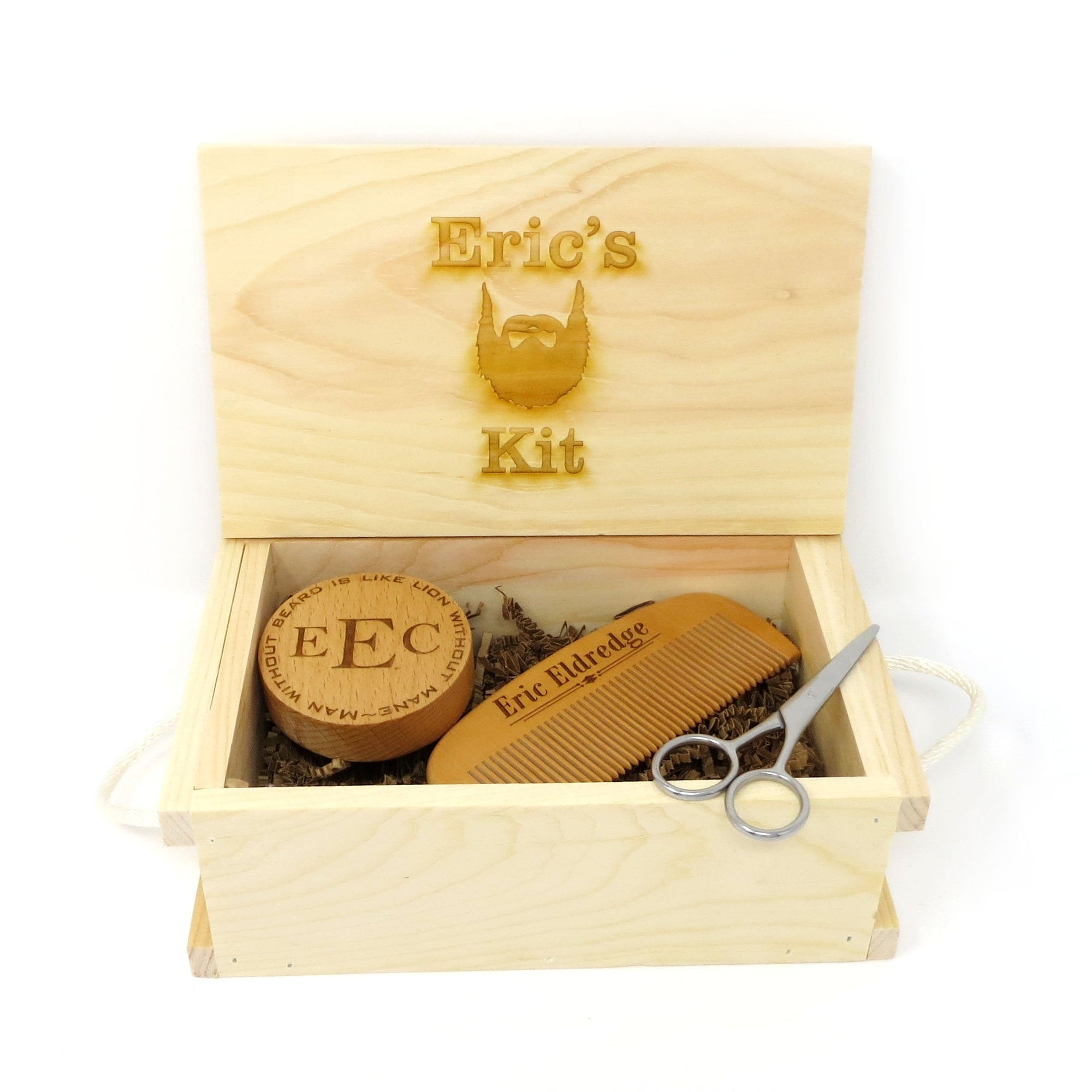 Men's Beard Accessory Kit.