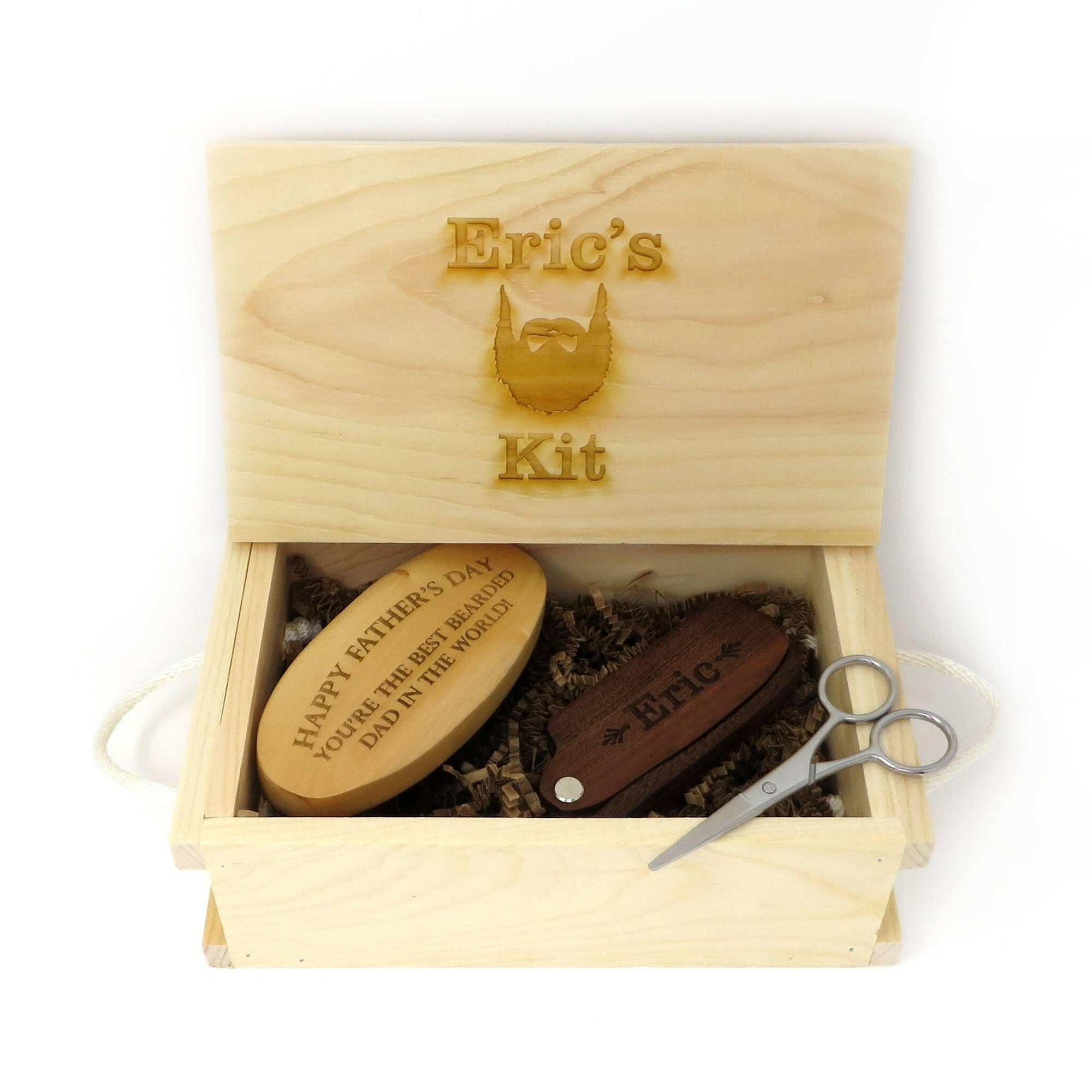 Engraved Grooming Gift Set.