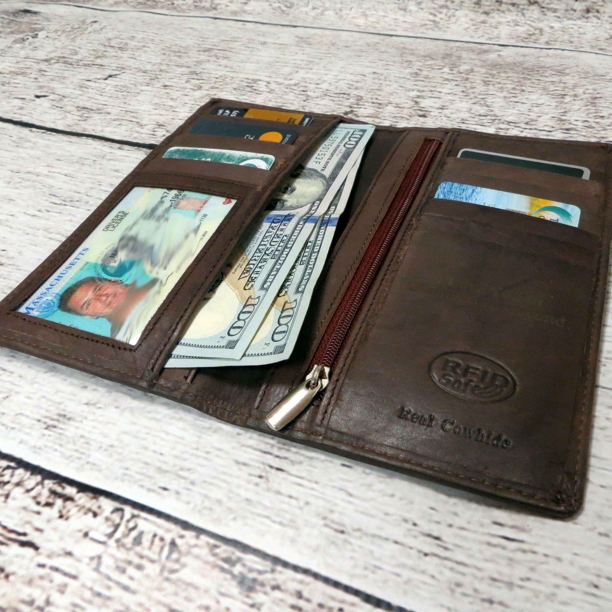 Mens Pocket Wallet with RFID.