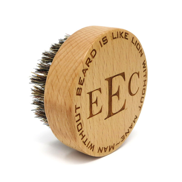 Wood Beard Brush Personalized