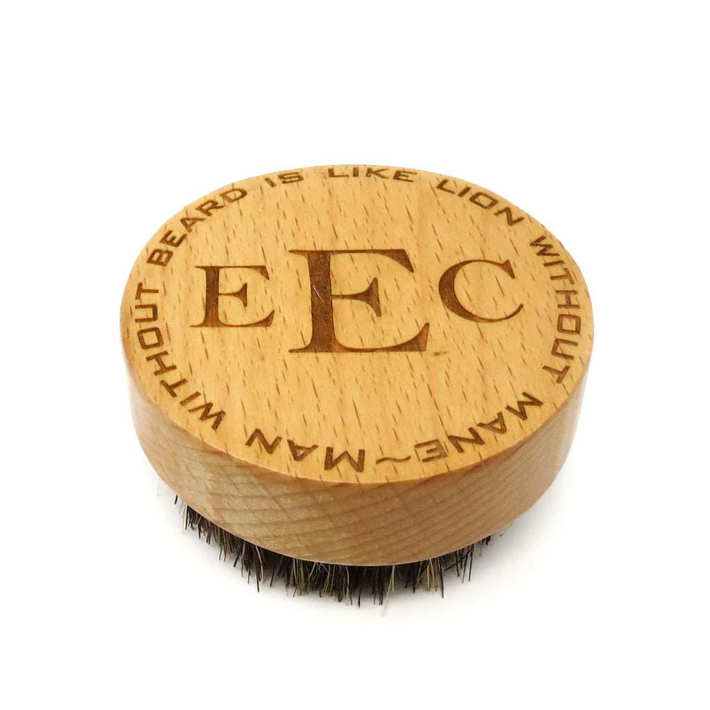 Wood Beard Brush Personalized