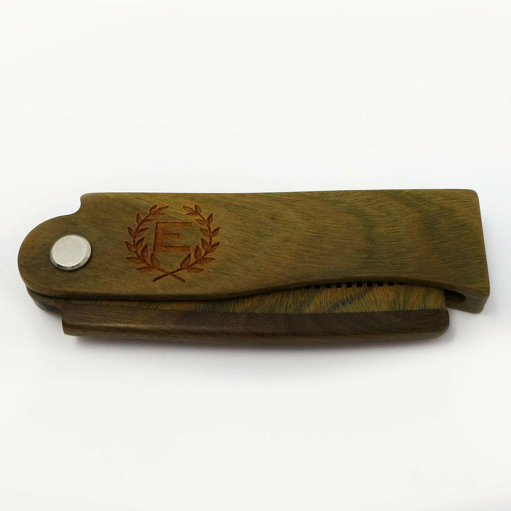 Folding Beard Comb Personalized.