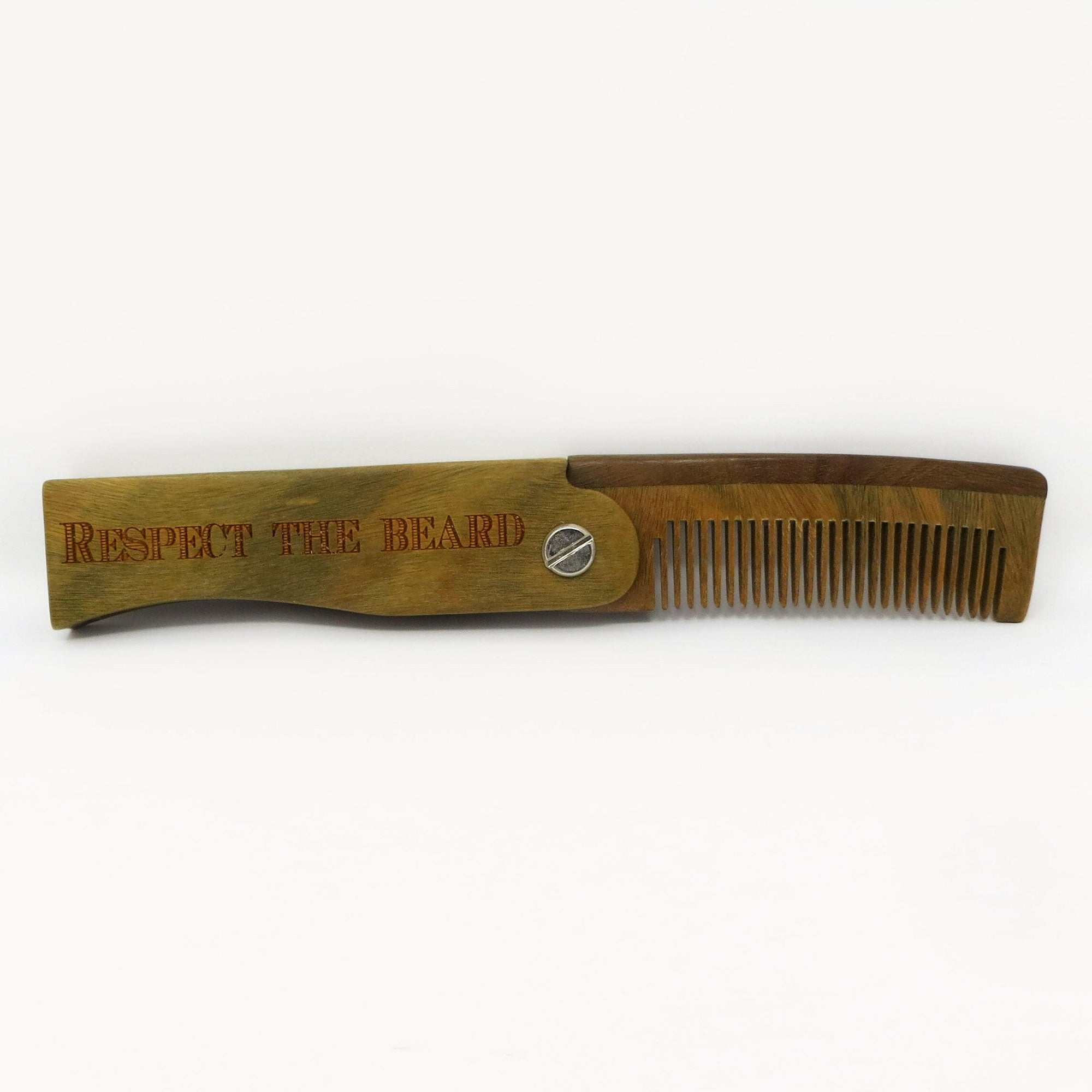 Handmade Wooden Crate Gift Set - Beard Kit for Men.