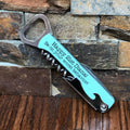 Personalized Leatherette Beer & Wine Bottle Opener.