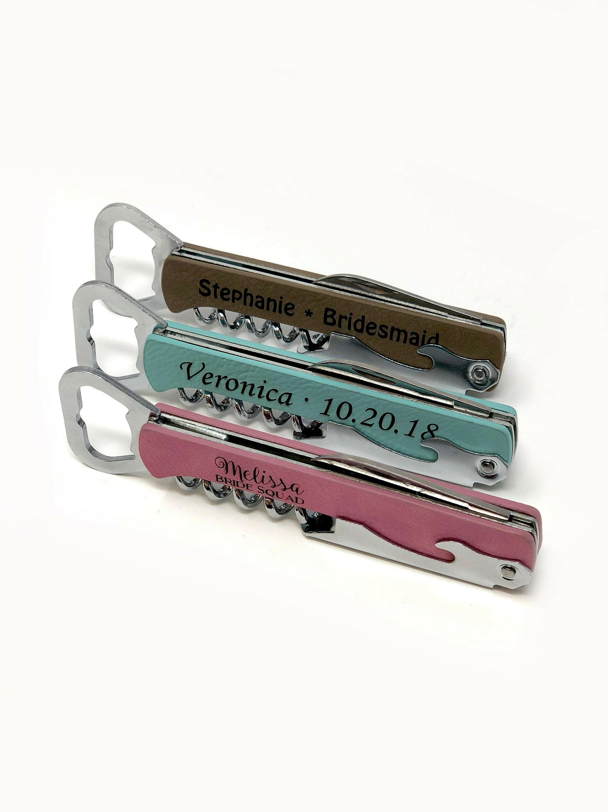 Personalized Beer Bottle and Wine Opener.