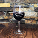 Personalized Wine Glass