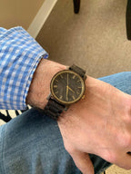 Personalized Elegant Mens Wooden Wrist Watch.