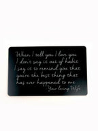 Genuine Leather Mens Bi-Fold Wallet.
