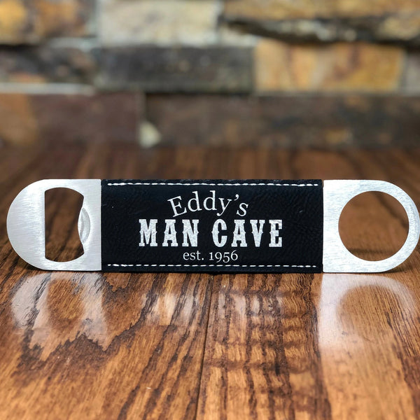 Personalized Leatherette Bottle Opener