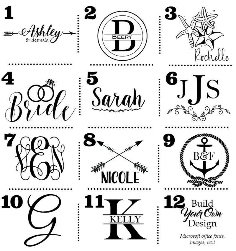 Personalized Stemless Wine Glasses.