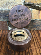 Ultimate Men's Wood and Tungsten Ring.